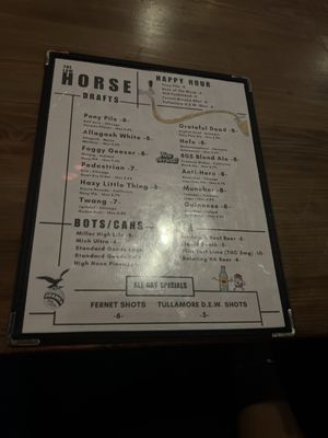 Menu photo 2 Low Horse Chicago, IL Menu photo 2 Low Horse Chicago, IL