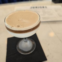 specialty martini espresso frozen cocktail during the holidays. fantastic!!! specialty martini espresso frozen cocktail during the holidays. fantastic!!!