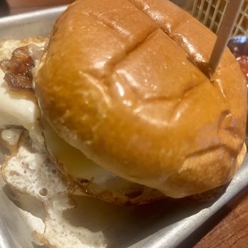 Bar Louie - Bacon and egg sandwich - Bars Near Me - Tustin, California Bar Louie - Bacon and egg sandwich - Bars Near Me - Tustin, California