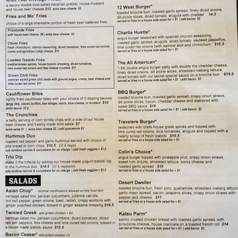 12 West Brewing - Downtown Mesa - Food menu - Cocktail Bars Near Me - Mesa, Arizona 12 West Brewing - Downtown Mesa - Food menu - Cocktail Bars Near Me - Mesa, Arizona