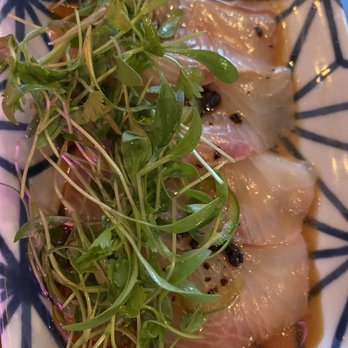 Yonsei Handrolls - Hamachi Carpaccio - Japanese Near Me - Oakland, California Yonsei Handrolls - Hamachi Carpaccio - Japanese Near Me - Oakland, California