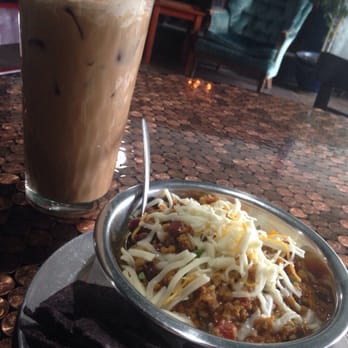 The 806 Coffee + Lounge - The K.A.C. Drink (cinnamon, espresso, chai) and the vegetarian chili :) - Coffee & Tea Near Me - Amarillo, Texas The 806 Coffee + Lounge - The K.A.C. Drink (cinnamon, espresso, chai) and the vegetarian chili :) - Coffee & Tea Near Me - Amarillo, Texas