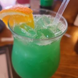 Red Ginger - Blue Hawaii drink