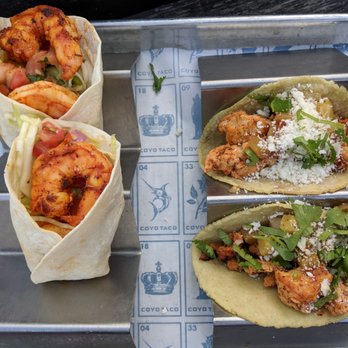 Coyo Taco - Shrimp and chicken tacos - Mexican Near Me - Miami, Florida