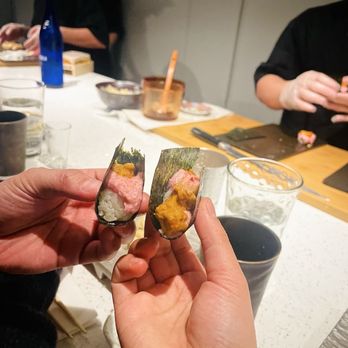 SourAji - Uni toro rolls - Sushi Bars Near Me - New York, New York
