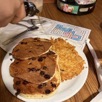 Denny's - Jr. Chocolate Chip Pancakes - Diners Near Me - Ontario, California