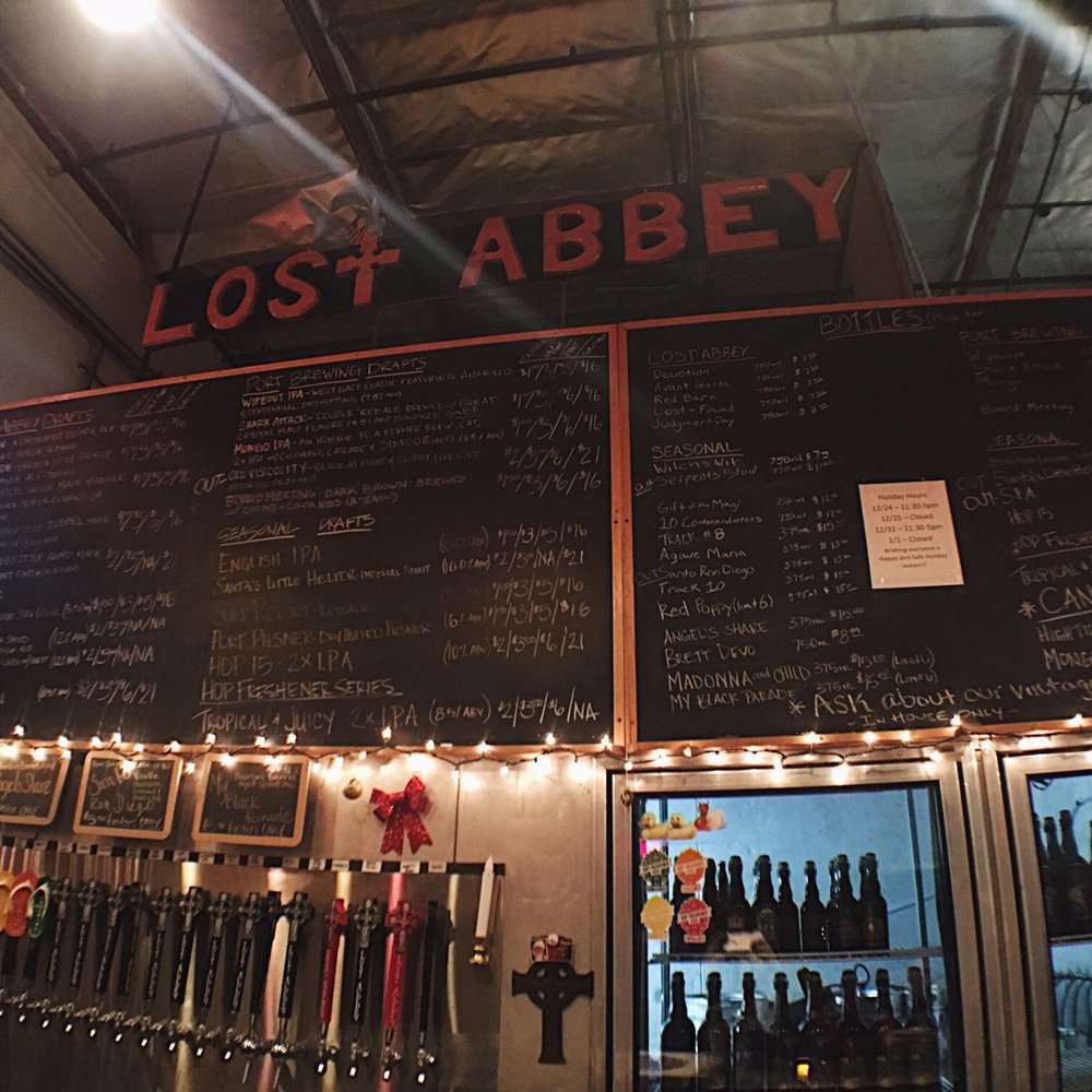 The Lost Abbey - Breweries Near Me - Vista, California The Lost Abbey - Breweries Near Me - Vista, California