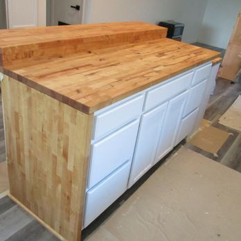 Duncan's Honey Do List - Custom Island & Flooring Install - Handyman Near Me