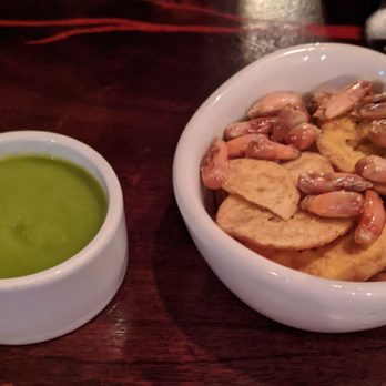 Villa Peru - Plantains and choclo with salsa - Peruvian Near Me - Tucson, Arizona