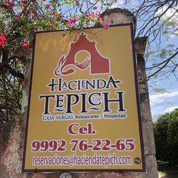 Hacienda Tepich - Sign
