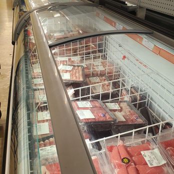 168 Market - A whole cooler dedicated to hot pot, plus prepackaged soup bases above. - Fruits & Veggies Near Me - Alhambra, California