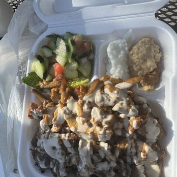 Suri's Mediterranean - Chicken and beef platter - Mediterranean Near Me - Reno, Nevada