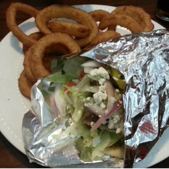 The Mediterranean - Gyro pita and onion rings...delicious!! - Greek Near Me - Lancaster, Ohio The Mediterranean - Gyro pita and onion rings...delicious!! - Greek Near Me - Lancaster, Ohio
