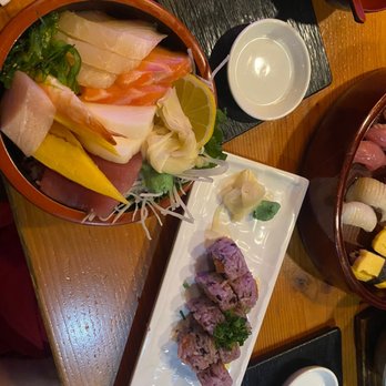Sushi Pure - Chi rash I sushi, crab and avocado sushi - Sushi Bars Near Me - Eugene, Oregon