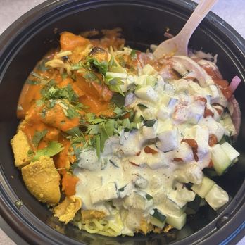Curry Guys - Chicken tikka rice bowl - Indian Near Me - Jacksonville, Florida