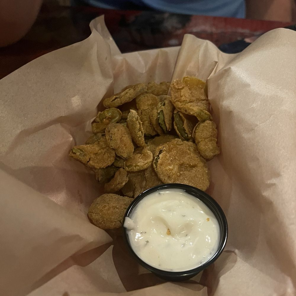 Railhouse Brewery - Fried Pickle Chips - Pubs Near Me - Aberdeen, North Carolina Railhouse Brewery - Fried Pickle Chips - Pubs Near Me - Aberdeen, North Carolina