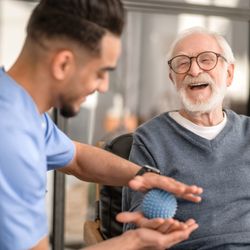 Caring Hearts Premier Home Care - Assist with exercises