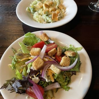 Half Shell Oyster House - Caesar salad and Garden Salad - Seafood Near Me - Biloxi, Mississippi Half Shell Oyster House - Caesar salad and Garden Salad - Seafood Near Me - Biloxi, Mississippi