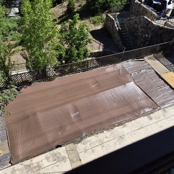 Lake Arrowhead Resort & Spa - ABANDONED POOL OUTDSIDE OF OUR BALCONY - Resorts Near Me - Lake Arrowhead, California