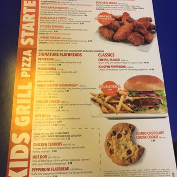 AMF Windsor Lanes - Food menu - Bowling Near Me - Oklahoma City, Oklahoma