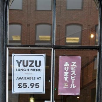 Yuzu - Bargain lunch menu offer. - Japanese Near Me - Manchester, XGM