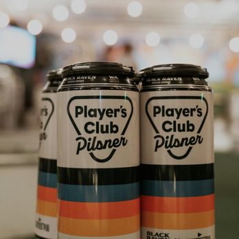 Flatstick Pub - three cans of player's club diner - Mini Golf Near Me - Kirkland, Washington