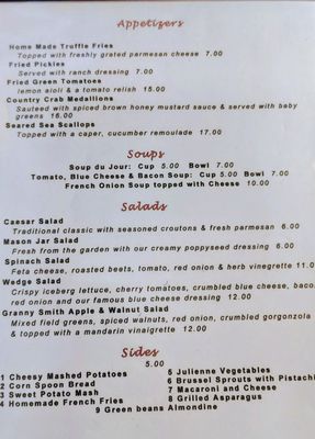 Menu photo 1 The Mason Jar Cafe Fort Lauderdale, FL Menu photo 1 The Mason Jar Cafe Fort Lauderdale, FL