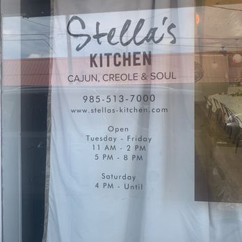 Stella's Kitchen - Hours - Southern Near Me - Napoleonville, Louisiana
