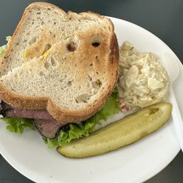 Pastrami on Rye sandwhich Pastrami on Rye sandwhich