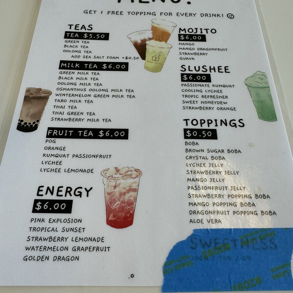 Boba House - Bubble Tea Near Me - Seattle, Washington