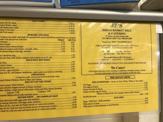 Menu photo 4 JP'S Deli & Catering Somerville, NJ Menu photo 4 JP'S Deli & Catering Somerville, NJ