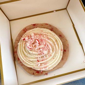 Chip Cookies - Peppermint chip w cream cheese frosting!!! Soooo good - Bakeries Near Me - San Clemente, California