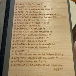 Menu Menu