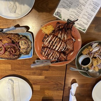 Avenida Restaurant - Tortang Talong (Eggplant Omelet) Inihaw na Pusit (Tender Jumbo Squid) Tokwa't Tokwa (Crispy Tofu Vegetarian) - Filipino Near Me - San Mateo, California