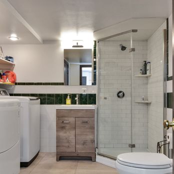Harborside Cleaning Services - Basement bathroom part of house cleaning with our maid service - Home Cleaning Near Me - Boston, Massachusetts