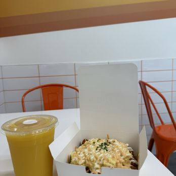 Egg Tuck - FLUFFY EGG TOTS PURE ORANGE JUICE - Breakfast & Brunch Near Me - Los Angeles, California Egg Tuck - FLUFFY EGG TOTS PURE ORANGE JUICE - Breakfast & Brunch Near Me - Los Angeles, California