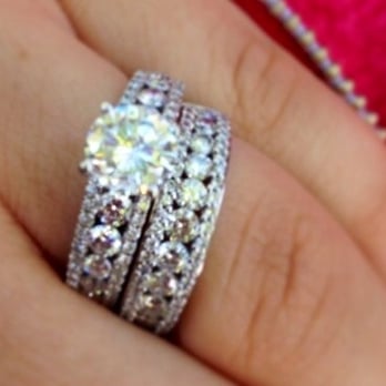 Pasha Jewelers - My wedding set. I can't wait for the upgrade! - Jewelry Near Me - Orange, California Pasha Jewelers - My wedding set. I can't wait for the upgrade! - Jewelry Near Me - Orange, California