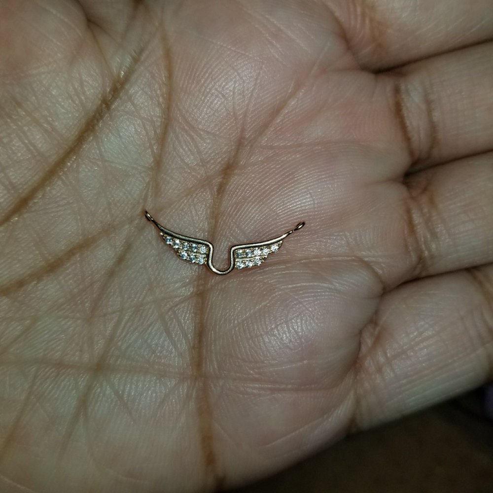 Wings charm from the bead boutique Wings charm from the bead boutique