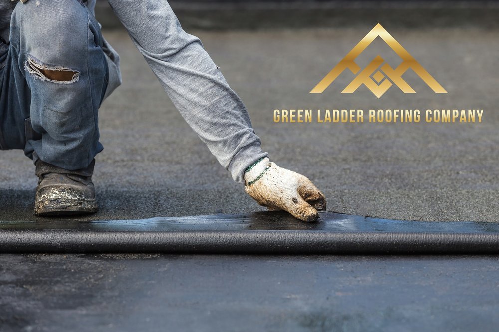 Slide of Green Ladder Roofing