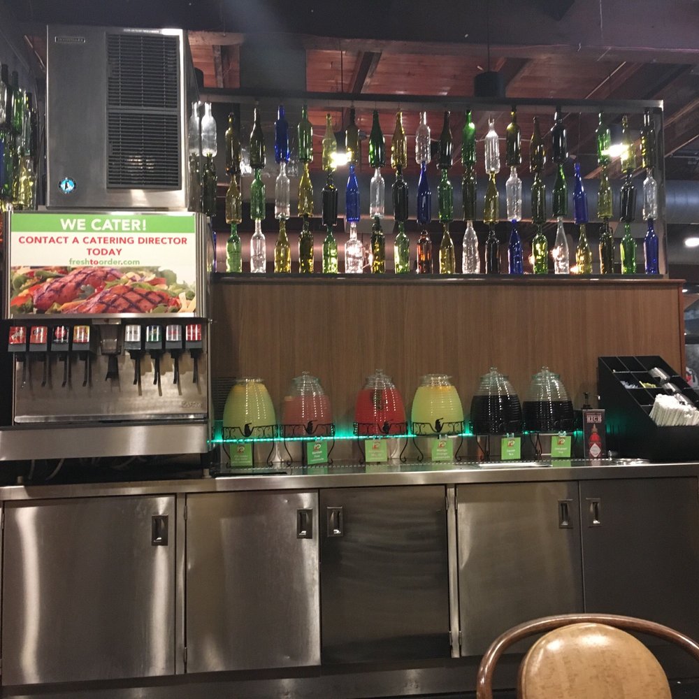 Fresh To Order - Drink station with house made lemonades & teas - Salad Near Me - Decatur, Georgia Fresh To Order - Drink station with house made lemonades & teas - Salad Near Me - Decatur, Georgia