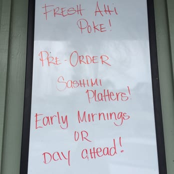 Pahoa Fresh Fish - Specials board. - Fish & Chips Near Me - Pahoa, Hawaii Pahoa Fresh Fish - Specials board. - Fish & Chips Near Me - Pahoa, Hawaii