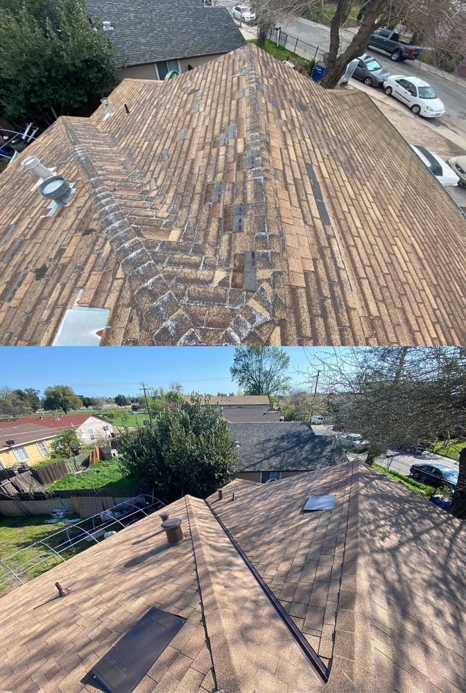 Slide of Larios Roofing