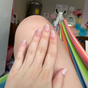 The Nail Lounge - super short and cuticles were cut on every finger - Nail Salons Near Me - College Station, Texas