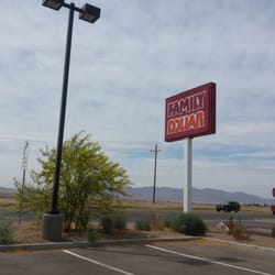 Family Dollar # 5908 - We out here. Arizona. Mojave desert