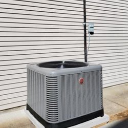 On Tap Solutions - Rheem AC Outdoor Unit - HVAC, Air Conditioning Installation