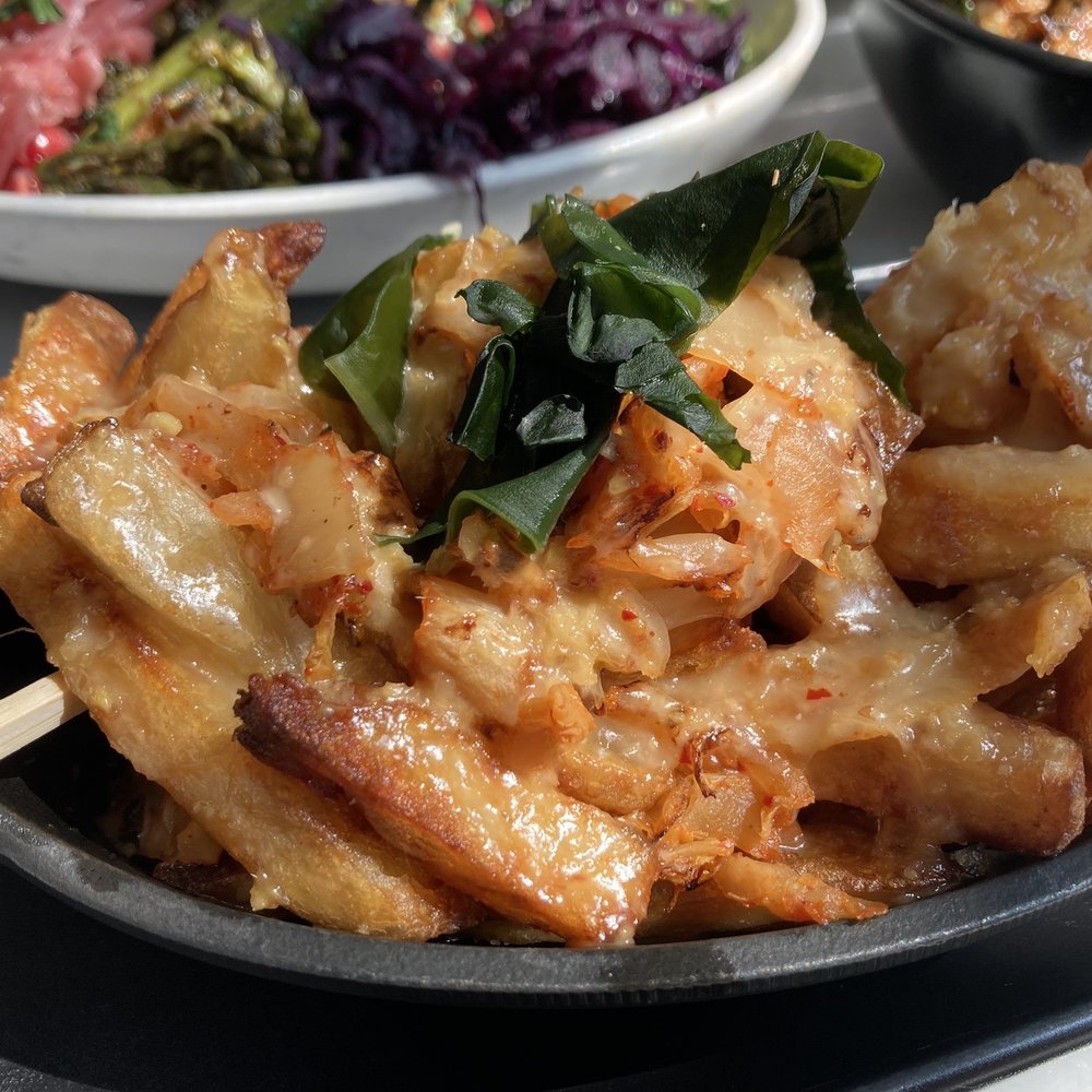 LOV Centropolis - Kimchi fries! #omg - Vegan Near Me - Laval, Quebec
