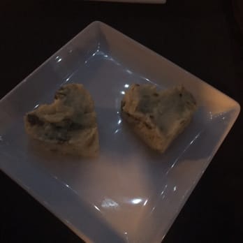 Penumbra - Mashed potatoes with poblano peppers in shape of hearts. - Wine Bars Near Me - Chicago, Illinois