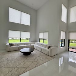 Royal Restoration and Renovation - Motorized blinds installation