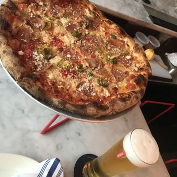 Jules - Mortadella pizza. One of the latest additions. - Pizza Near Me - Brooklyn, New York