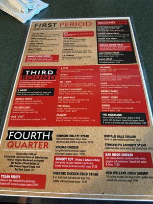 Menu photo 2 Rookies Bar & Grill Saint Charles, MO